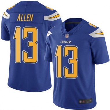 Los Angeles Chargers NFL Football Keenan Allen Electric Blue Jersey Youth Limited #13 Rush Vapor Untouchable->youth nfl jersey->Youth Jersey